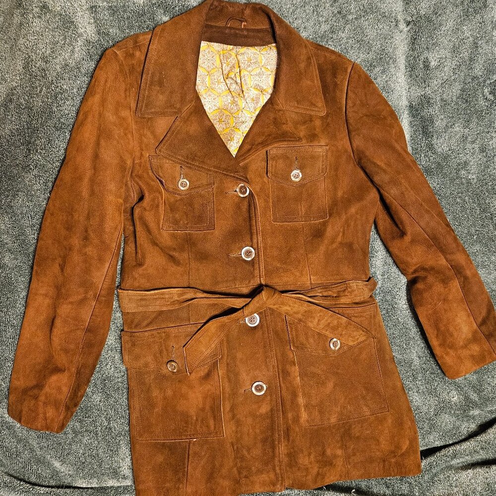 Vintage Suede Coat